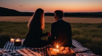 Rote Rosen als Geschenk Beim