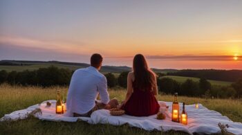 Rote Rosen als Geschenk Beim