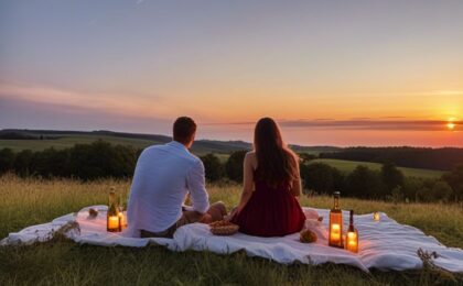 Rote Rosen als Geschenk Beim